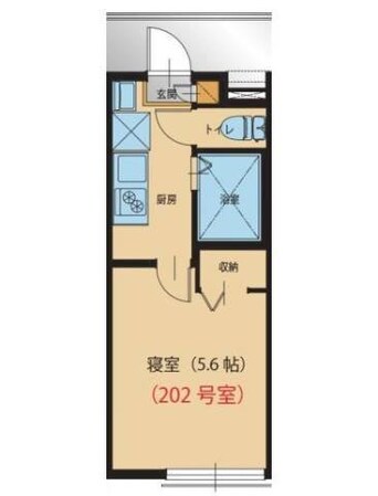 アネモネハウスの物件間取画像